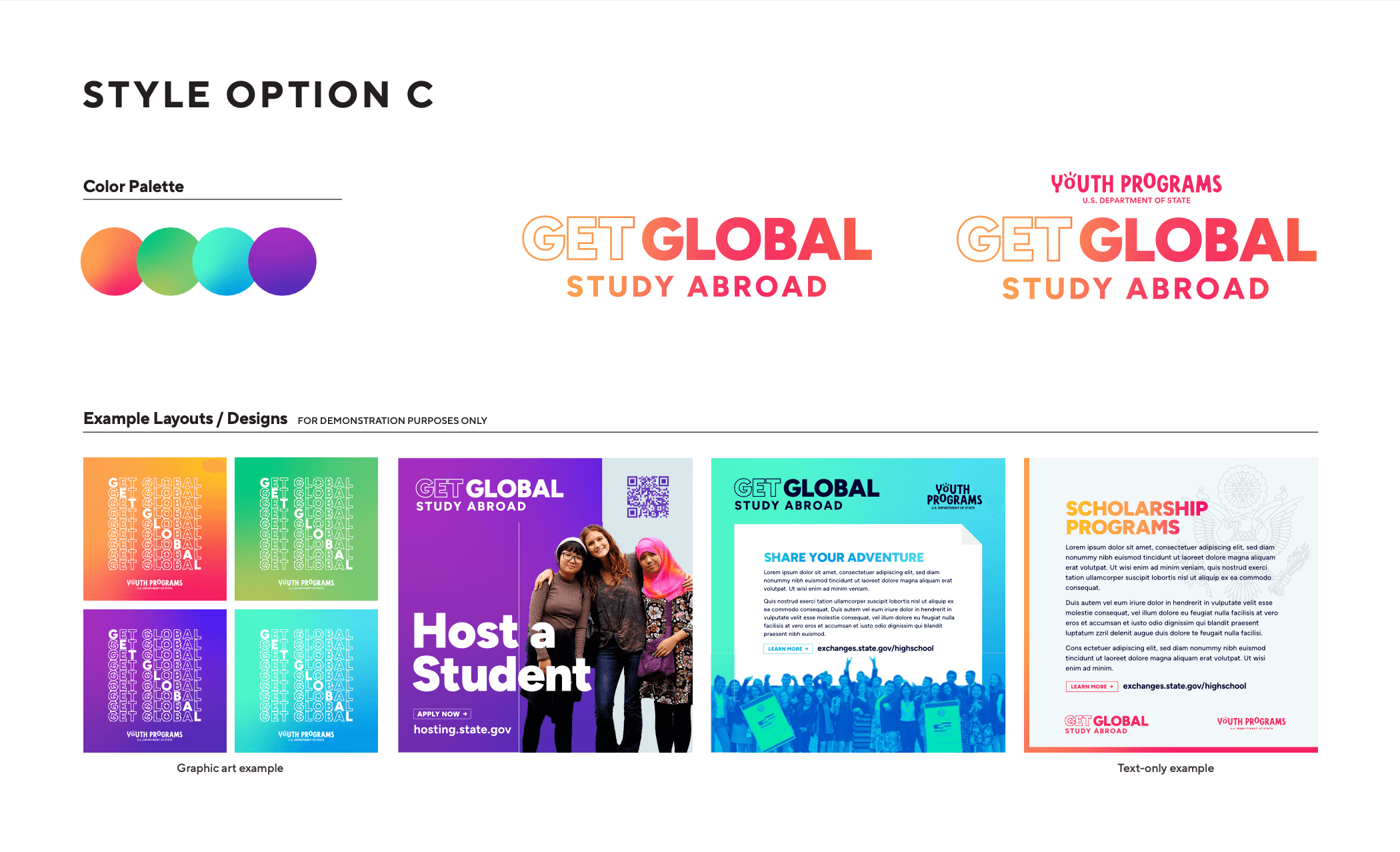 Get Global study abroad brand options